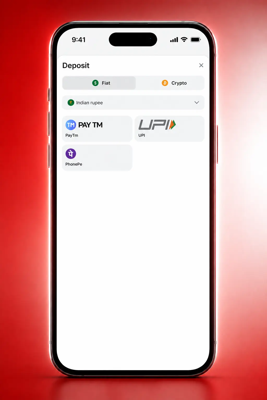 Step-by-step guide to deposit funds via UPI, PhonePe, or Paytm for Aviator on 1win in India