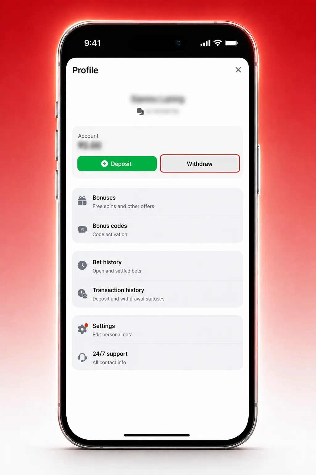 Step-by-step guide showing how to withdraw money from Aviator after account verification and KYC completion